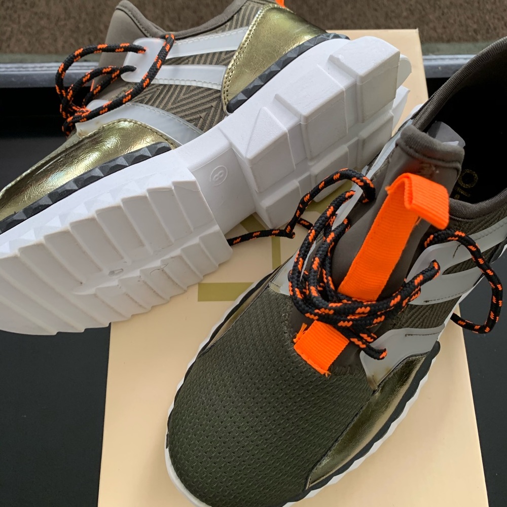 Olive Green sneakers